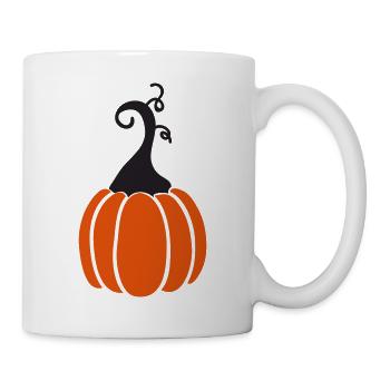 Spooky Halloween Autumn Pumpkin - Mug - white - Right