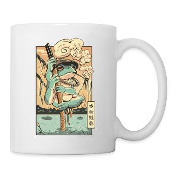 Frog Sommelier à la Nature - Mug - white - Right