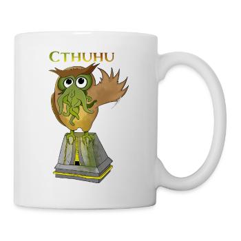 Illustration créative Cthulhu Cthuhu - Mug blanc - blanc - Droite