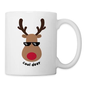 cool deer  - Tasse - Weiß - Rechts