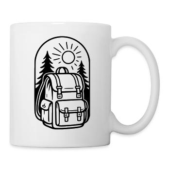 Survival - backpack - Mug - white - Right