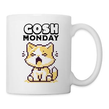 Pixel Art Cute Shiba Inu - Mug - white - Right