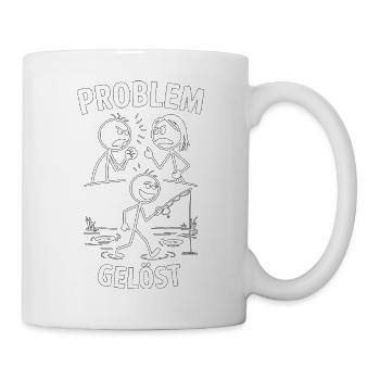 Problem? Off to the water! - Mug - white - Right