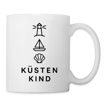 Coastal child feeling of home - Mug - white - Right