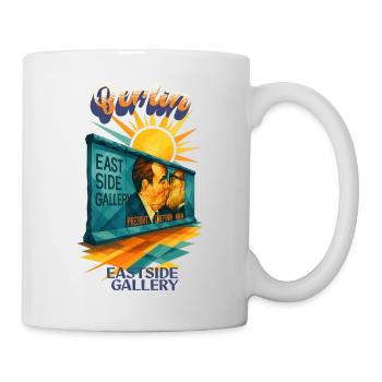 Berlin - EAST-SIDE GALLERY - Urban Retro Dreams - Mug - white - Right