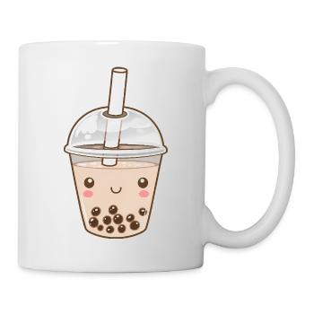 Kawaii Bubble Tee - Tasse - Weiß - Rechts
