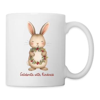 Sweet Christmas - Bunny – Celebrate with Kindness - Mug - white - Right
