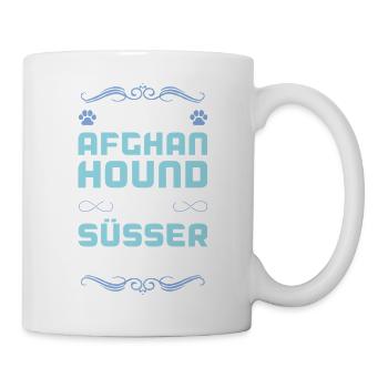 Afghan Hound Dog Saying - Mug - white - Right