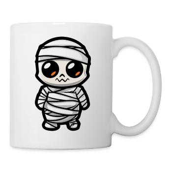 Mumie Halloween - Tasse - Weiß - Rechts