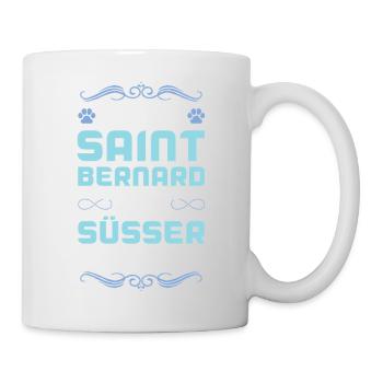 Saint Bernard Dog Saying - Mug - white - Right