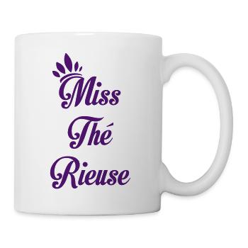 Miss Laughing Tea - Mug - white - Right