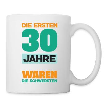 Funny 30th birthday gift - Mug - white - Right