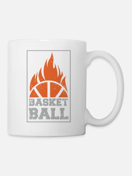 Basketball Basketballer - Tasse - Weiß