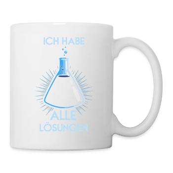 Chimie Chimiste Professeur de chimie Drôle de science - Mug blanc - blanc - Droite