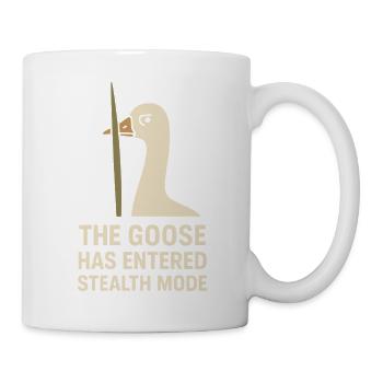 Funny Geese Meme Chaos Honk Certified Silly - Mug - white - Right