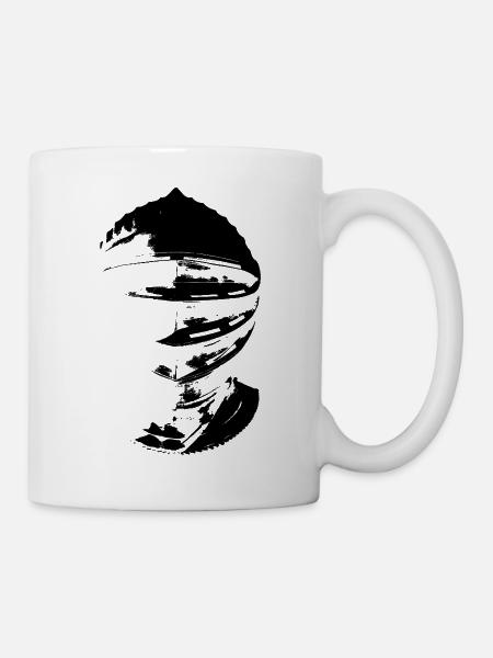 Ritterhelm - Tasse - Weiß