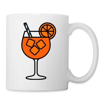 Party Spritz Glas Geschenkidee - Tasse - Weiß - Rechts