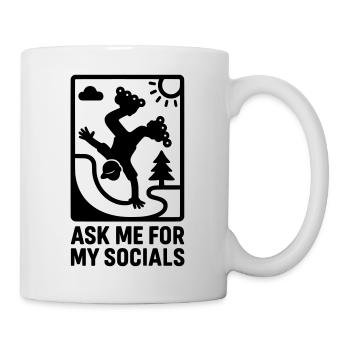 Inline Skate Social Media Fame Cool Kids - Mug - white - Right