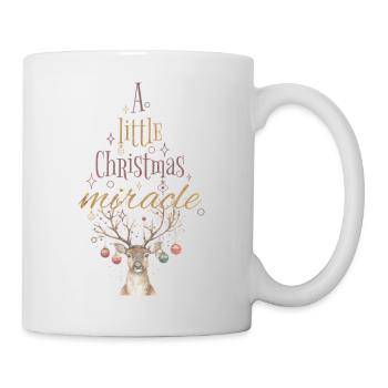 Little Christmas Miracle Deer Christmas - Mug - white - Right