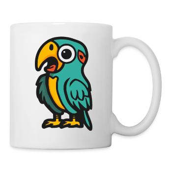 Papagai Halloween Zombie - Mug - white - Right