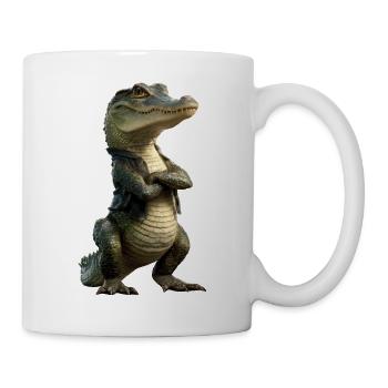 Caiman Crocodile Alligator Reptiles Crocodile Caimans - Mug - white - Right