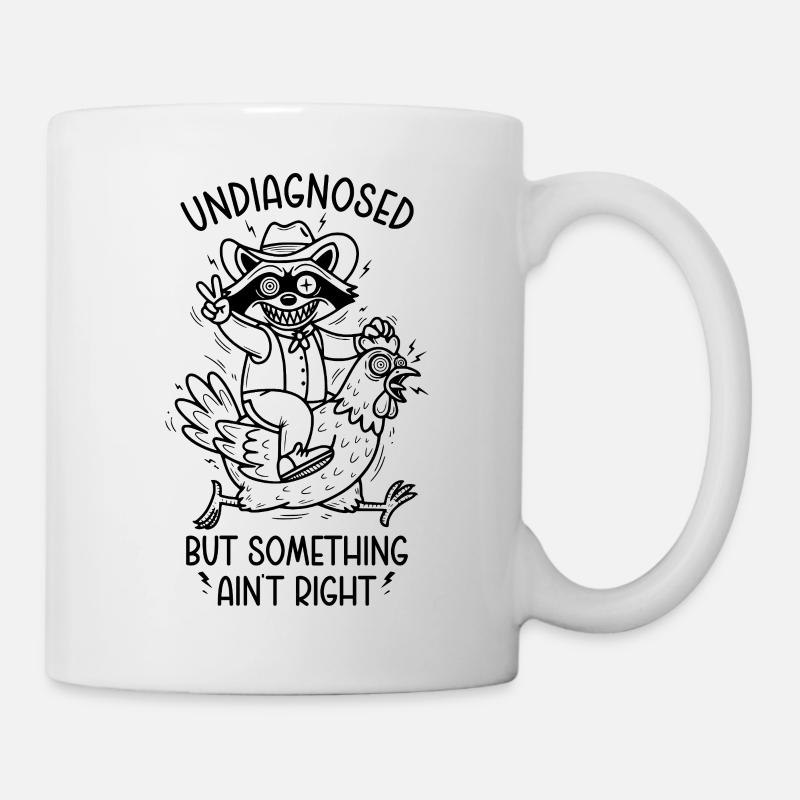 Undiagnosed but something ain't right - Mug - white