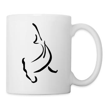 Hammerhead shape - Mug - white - Right