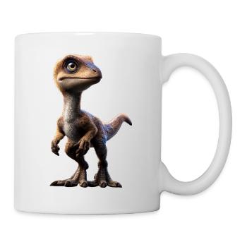 Raptor Velociraptor Dinosaurier Dino Raptoren - Tasse - Weiß - Rechts