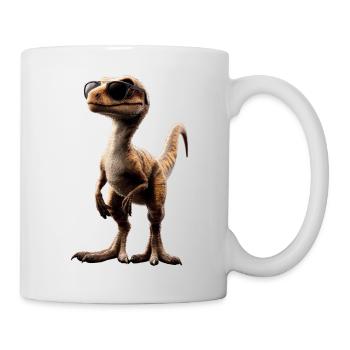 Raptor Velociraptor Dinosaurier Dino Raptoren - Tasse - Weiß - Rechts