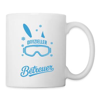 Superviseur officiel du lapin de ski - Mug blanc - blanc - Droite