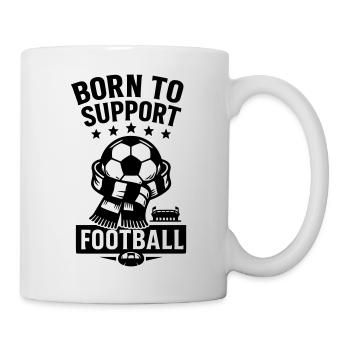 support football - Mug - white - Right