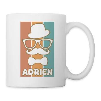 Geschenk für Adrien - Tasse - Weiß - Rechts