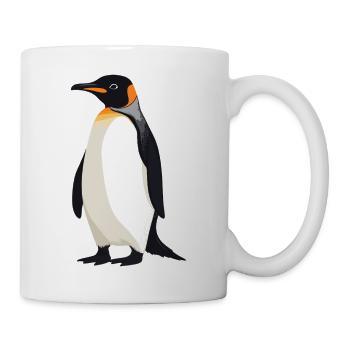 Pinguine Pinguin - Tasse - Weiß - Rechts