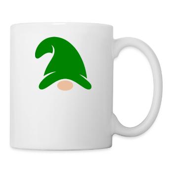 Smaragd-Zwerg Garten-Charme - Tasse - Weiß - Rechts