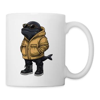 Whale Cool Winter - Mug - white - Right
