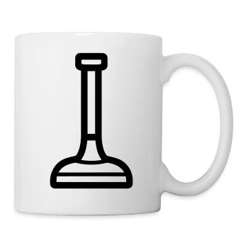ventouse - Mug blanc - blanc - Droite