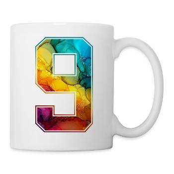 NO. 9 NUMBER 9 COLLEGE 9TH BIRTHDAY - Mug - white - Right