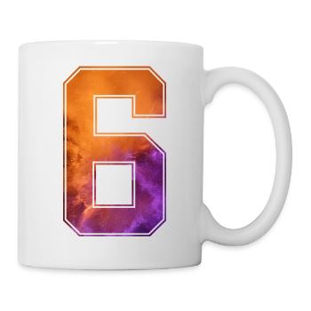 NO. 6 NUMBER 6 COLLEGE 6TH BIRTHDAY - Mug - white - Right