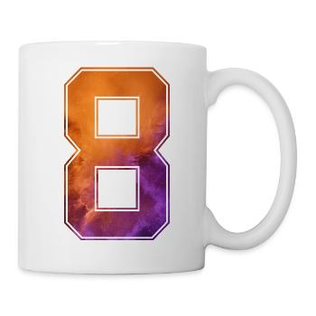NO. 8 NUMBER 8 COLLEGE 8TH BIRTHDAY - Mug - white - Right