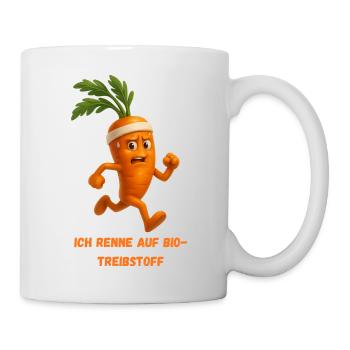 Carrot - run on biofuel - Mug - white - Right