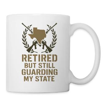 Army Veteran National Guard Veteran in - Mug - white - Right