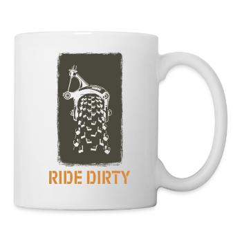 Ride Dirty - Mode Aventure - Mug blanc - blanc - Droite
