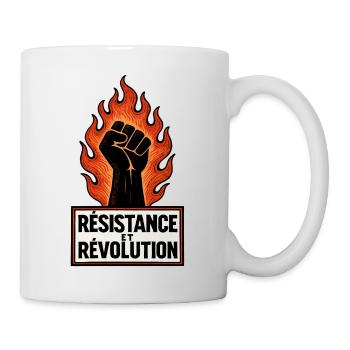 Widerstand und Revolution – Streik – Volkskampf - Tasse - Weiß - Rechts
