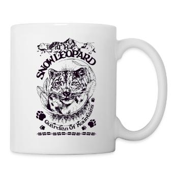 SNOW LEOPARD - Mug - white - Right