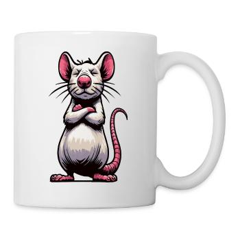 Rat, Rat, Ratowner, Rat-Lovers, - Mug - white - Right