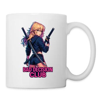 Bad Decision Club Samurai Edition - Tasse - Weiß - Rechts