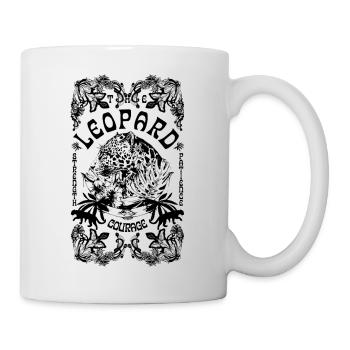 DER LEOPARD - Tasse - Weiß - Rechts