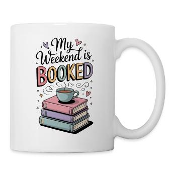 De jolies tasses à café pour les amateurs de livres - Mug blanc - blanc - Droite