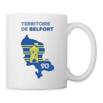 Gebiet von Belfort 90 - Tasse - Weiß - Rechts