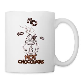 Hot Chocolate - Hot chocolate at Christmas time - Mug - white - Right